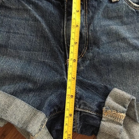 Paige Jimmy Jimmy Denim Shorts 27 Medium Beth Wash - Picture 5 of 8